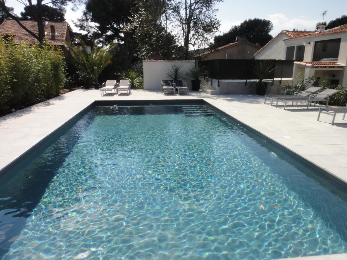 Home Cassis - Maison Les Calanques - Piscine Chauffee A 30C Exterior foto